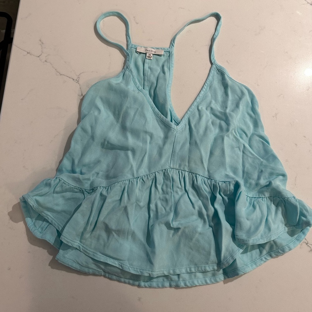 Cropped Tank Top Size XS